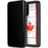 Canada Flag Light Wood Galaxy S20 Waterproof Case